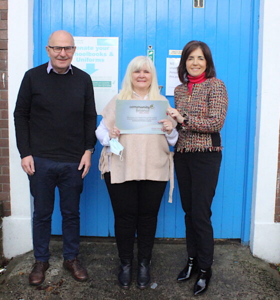 Gateway to Education Limerick - Nora Keogh, Community Finance Ireland, Suzanne Roche, Director Gateway to Education and Andy Fogerty, Accounts Department Gateway to Education.