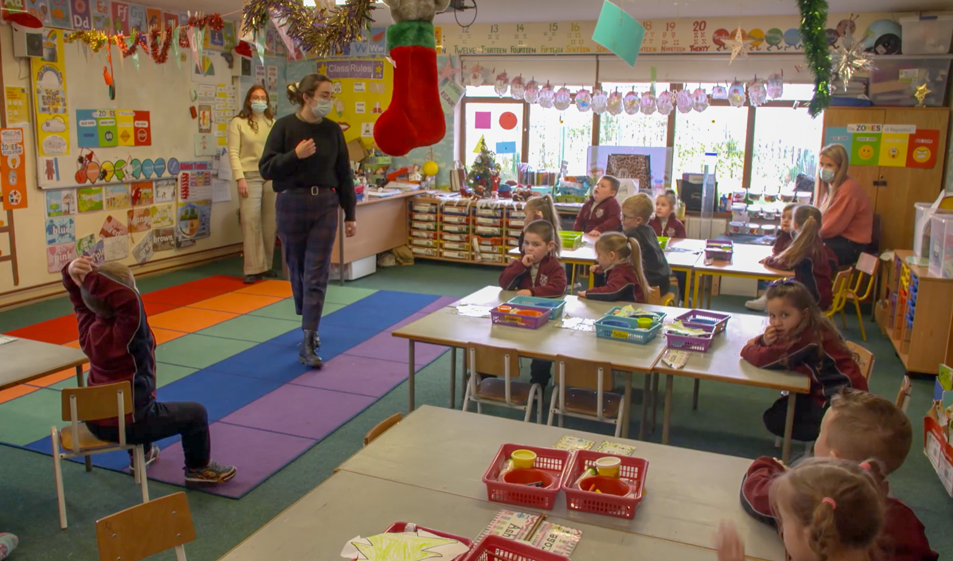 HAPPEE is a collaboration between staff and students in Corpus Christi National School, the UL’s School of Allied Health, Limerick City and County Council and some local HSE service providers.