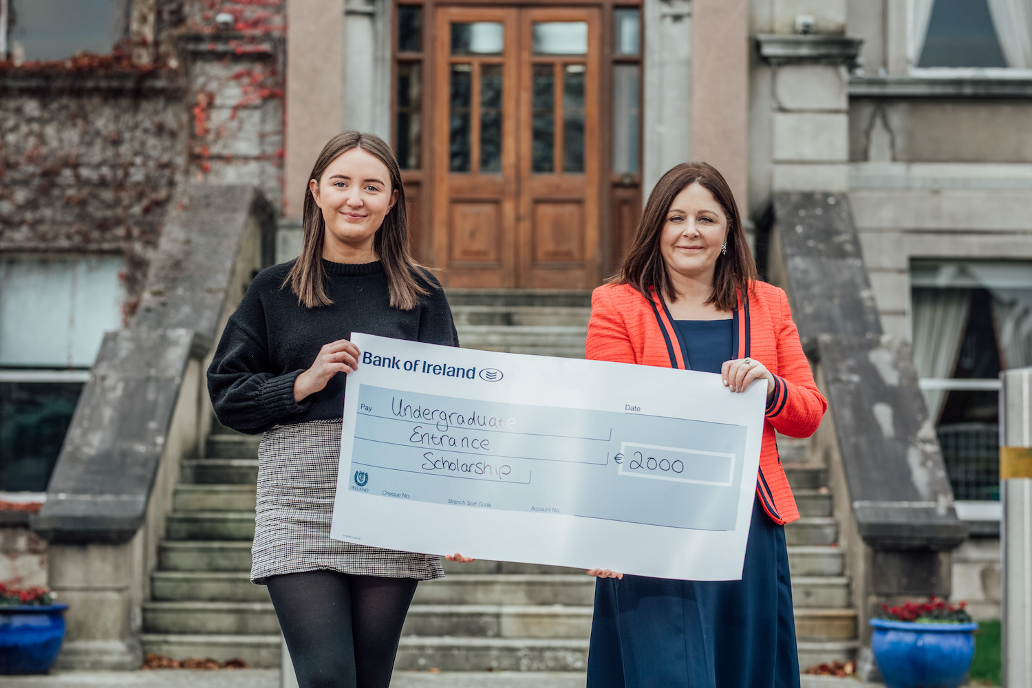 MIC Entrance Scholarship 2021 Pictured at Mary Immaculate College (MIC) was Sadhbh O’Leary from Ennis Road, Limerick, who received an Undergraduate Entrance Scholarship to the Bachelor of Education (Primary Teaching) programme at MIC. Picture: Brian Arthur