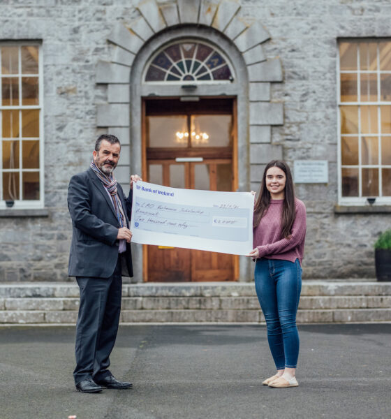 MIC Entrance Scholarships 2021 - Pictured at Mary Immaculate College (MIC) was Ciara Brouder from Ardagh, Co. Limerick, who received an Undergraduate Entrance Scholarship to the BA in Education, Gaeilge and Business Studies programme at MIC