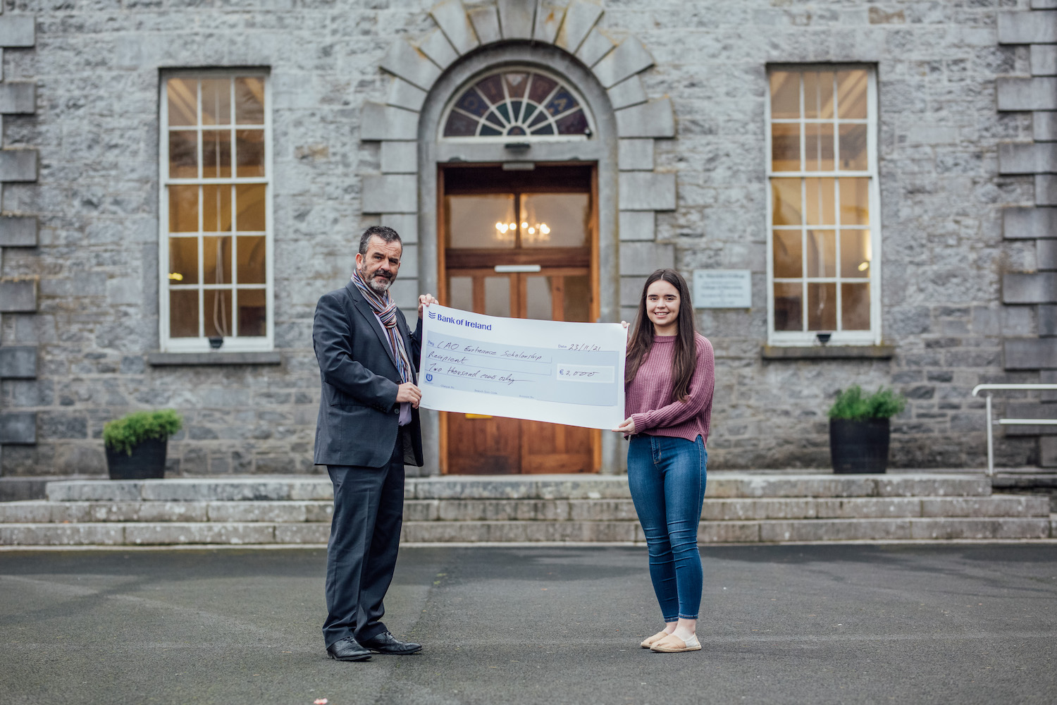 MIC Entrance Scholarships 2021 - Pictured at Mary Immaculate College (MIC) was Ciara Brouder from Ardagh, Co. Limerick, who received an Undergraduate Entrance Scholarship to the BA in Education, Gaeilge and Business Studies programme at MIC