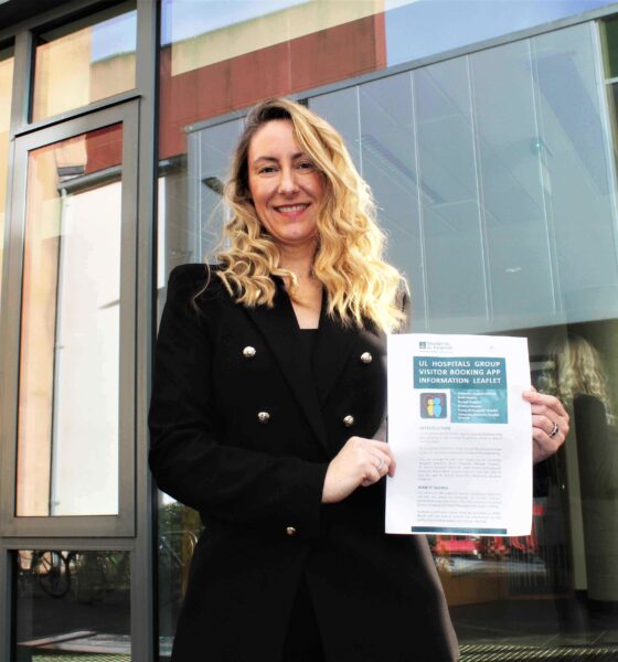 UL Hospitals Visitor Booking App - Bernadette Murphy, Director of Nursing, Perioperative Directorate, UL Hospitals Group: "The new Visitor Booking App will make the visiting and access process much easier for everyone in the busy hospital environment.”