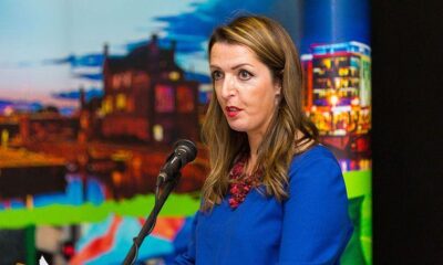 Vicky Phelan Freedom of Limerick - Vicky Phelan speaking at her Civic Reception in 2018. Picture: True Media