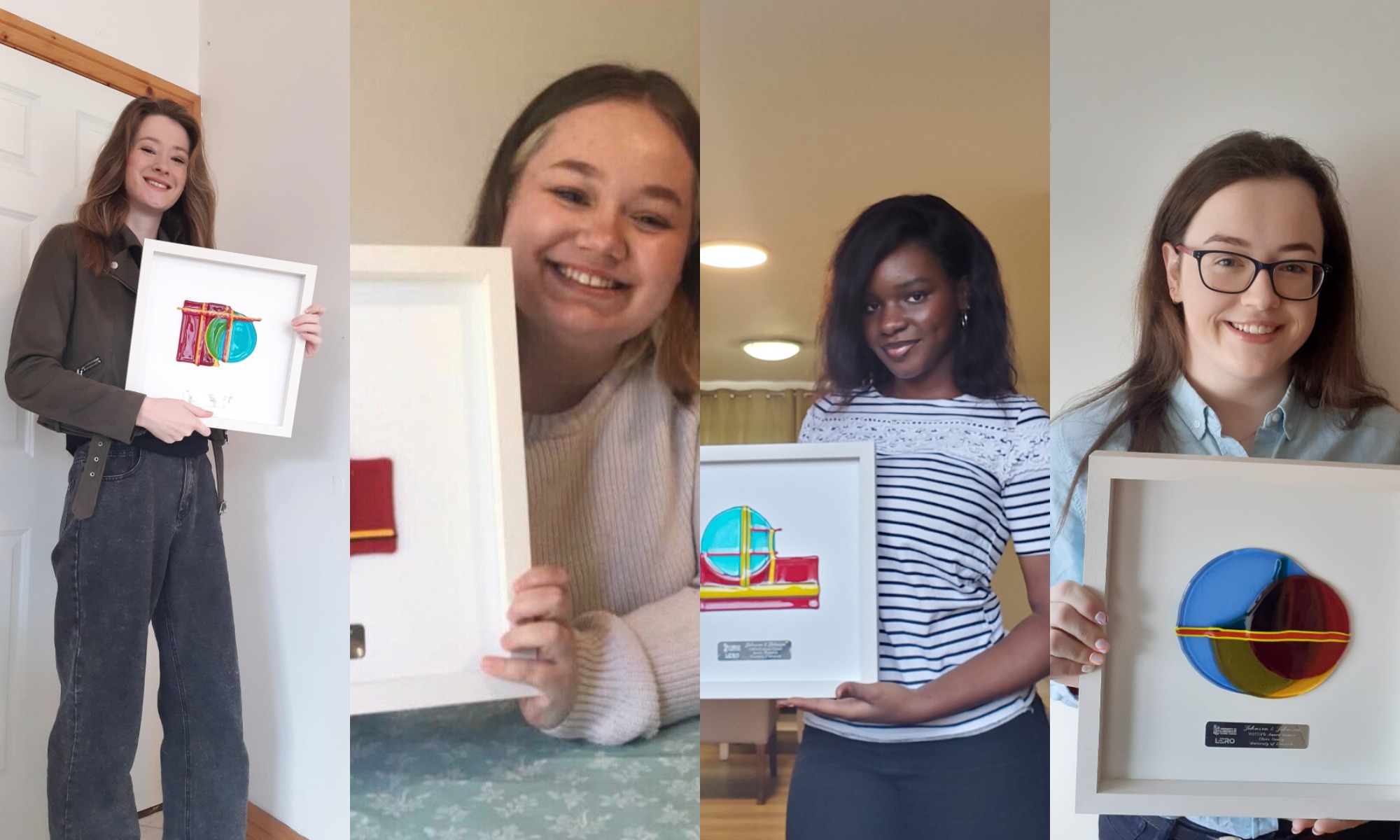 WISTEM2D Awards Programme 2021 - Pictured above are Limerick recipients of the award, Therese Houghton, Aisling Daniels, Serena Nabasirye, and Claire Cooney.