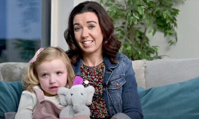 Ellie the Elephant - Ellie Collins, five, is the namesake of Tesco Ireland's new charity teddy bear