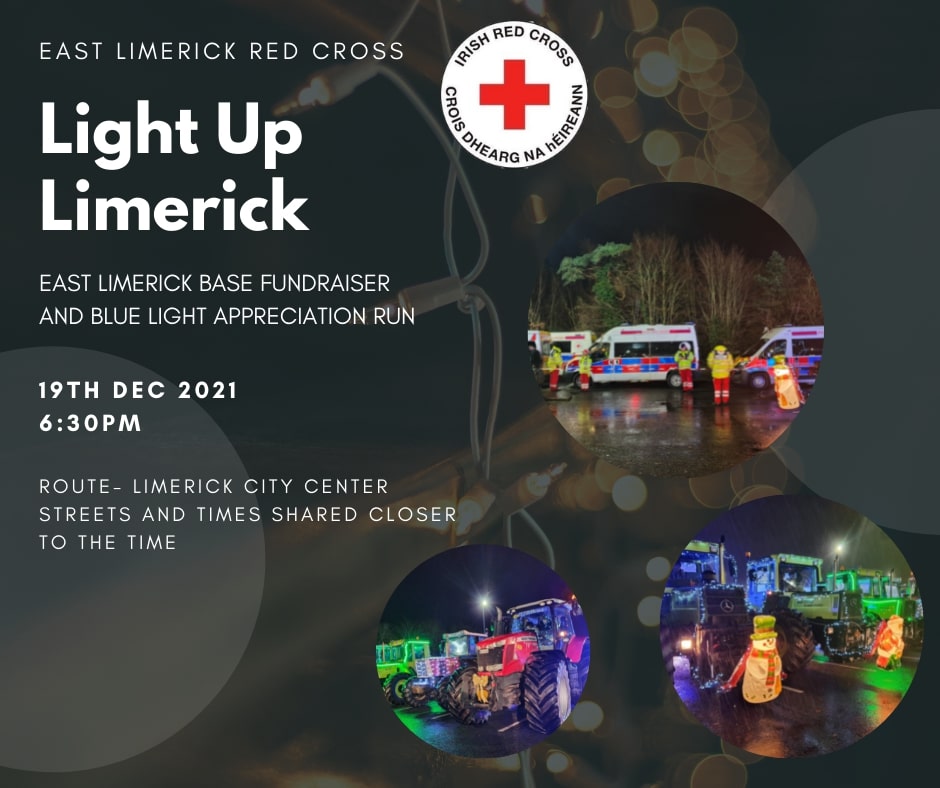 light up limerick 2021 The event will feature a Blue Lights Appreciation run for the emergency and voluntary services