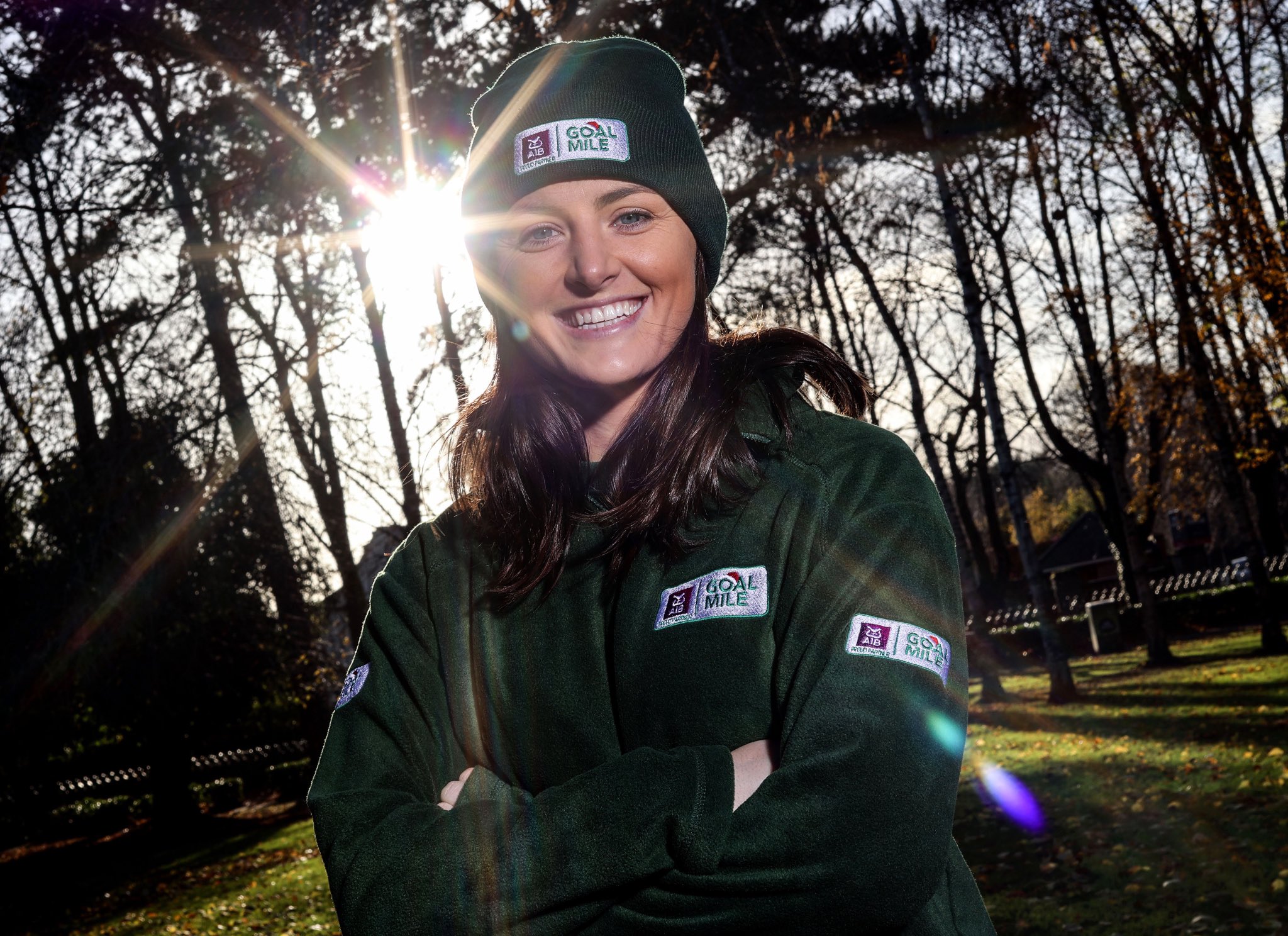 Roisin Upton joins GOAL Mile as an ambassador to encourage others to take part this December.