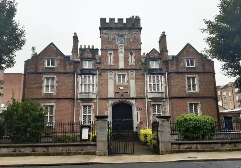 Drowned Out Voices - The former Leamy's schoolhouse in Limerick City.