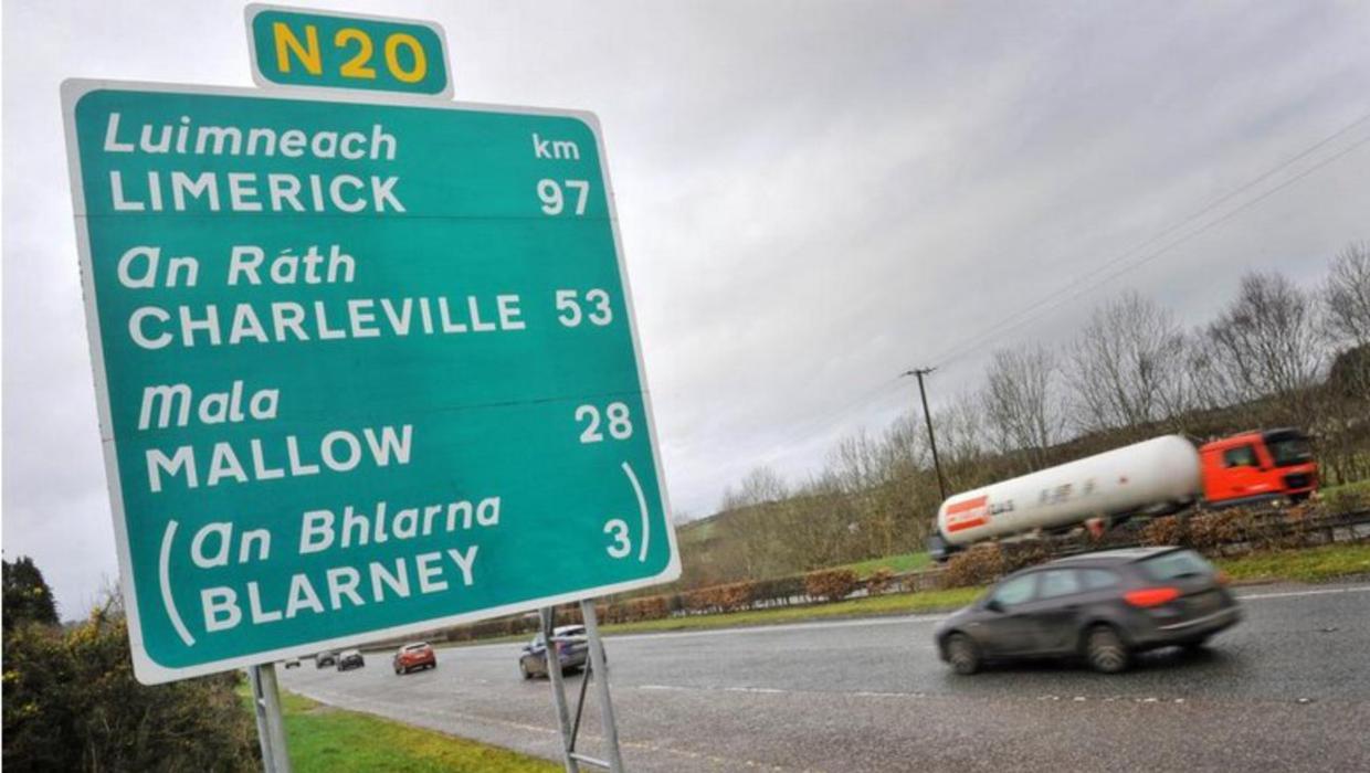 Cork to Limerick project - Details of the preferred transport solution for the N/M 20 Cork to Limerick project have been published.