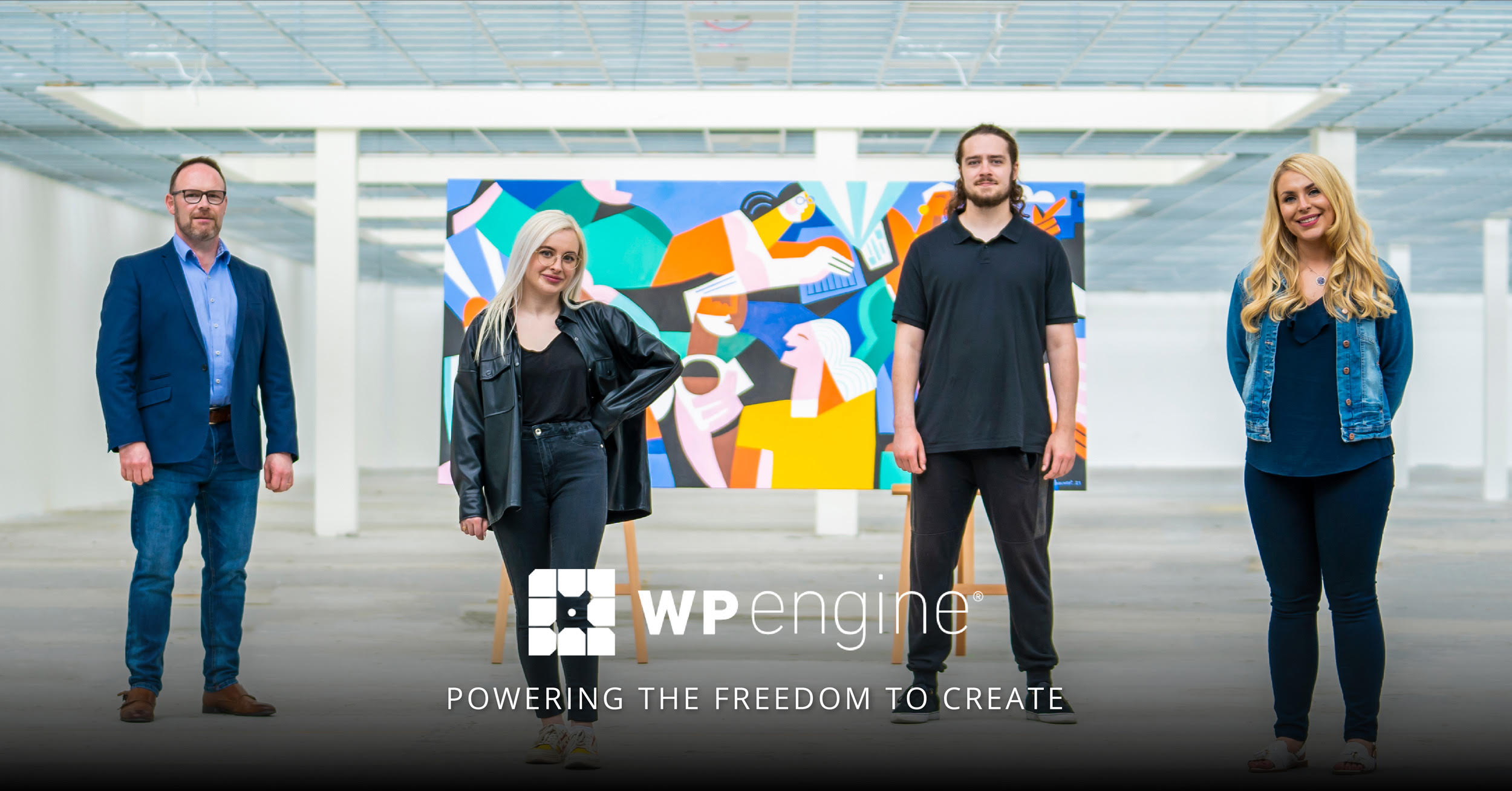 Gold MUSE Award 2022 Gold MUSE Award 2022 - Pictured above is the award-winning employer brand campaign, “Powering the Freedom to Create” for WP Engine
