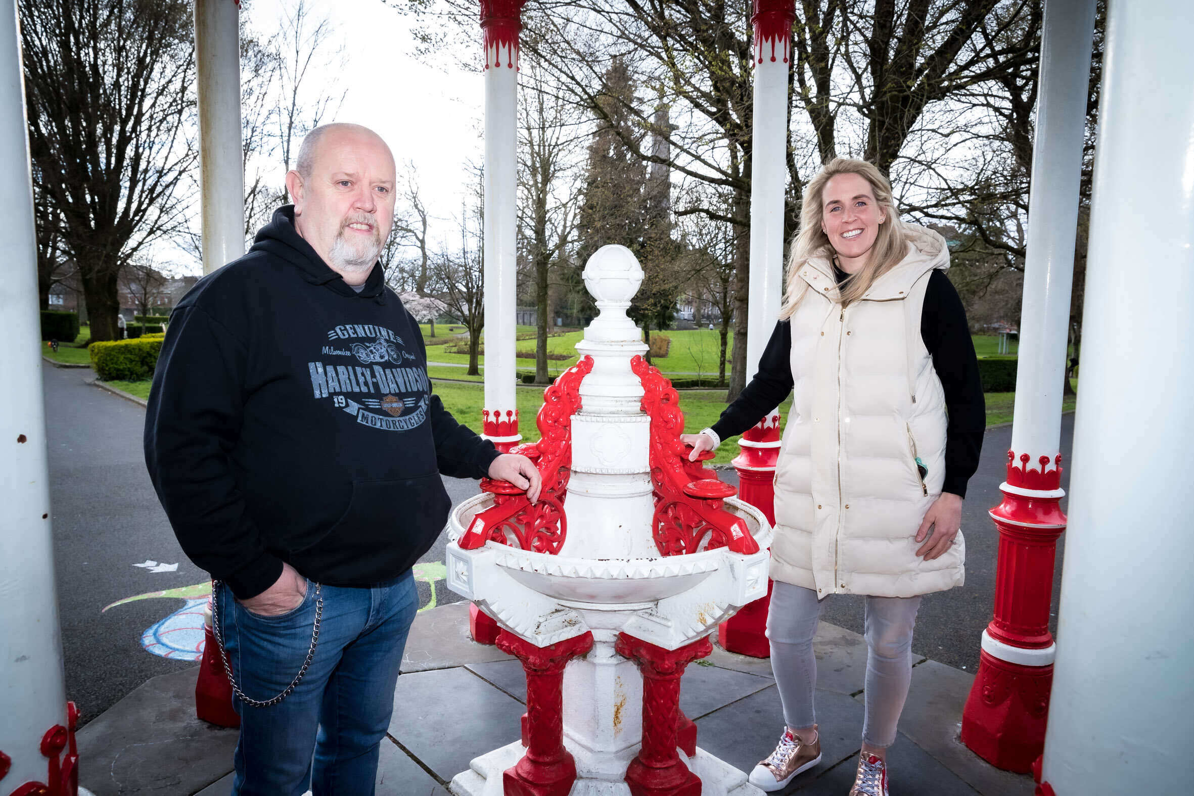 Cliona’s foundation Ambassador Joy Neville at the launch of "Ireland's Forgotten Families" People’s Park, Limerick.  Picture: Keith Wiseman.