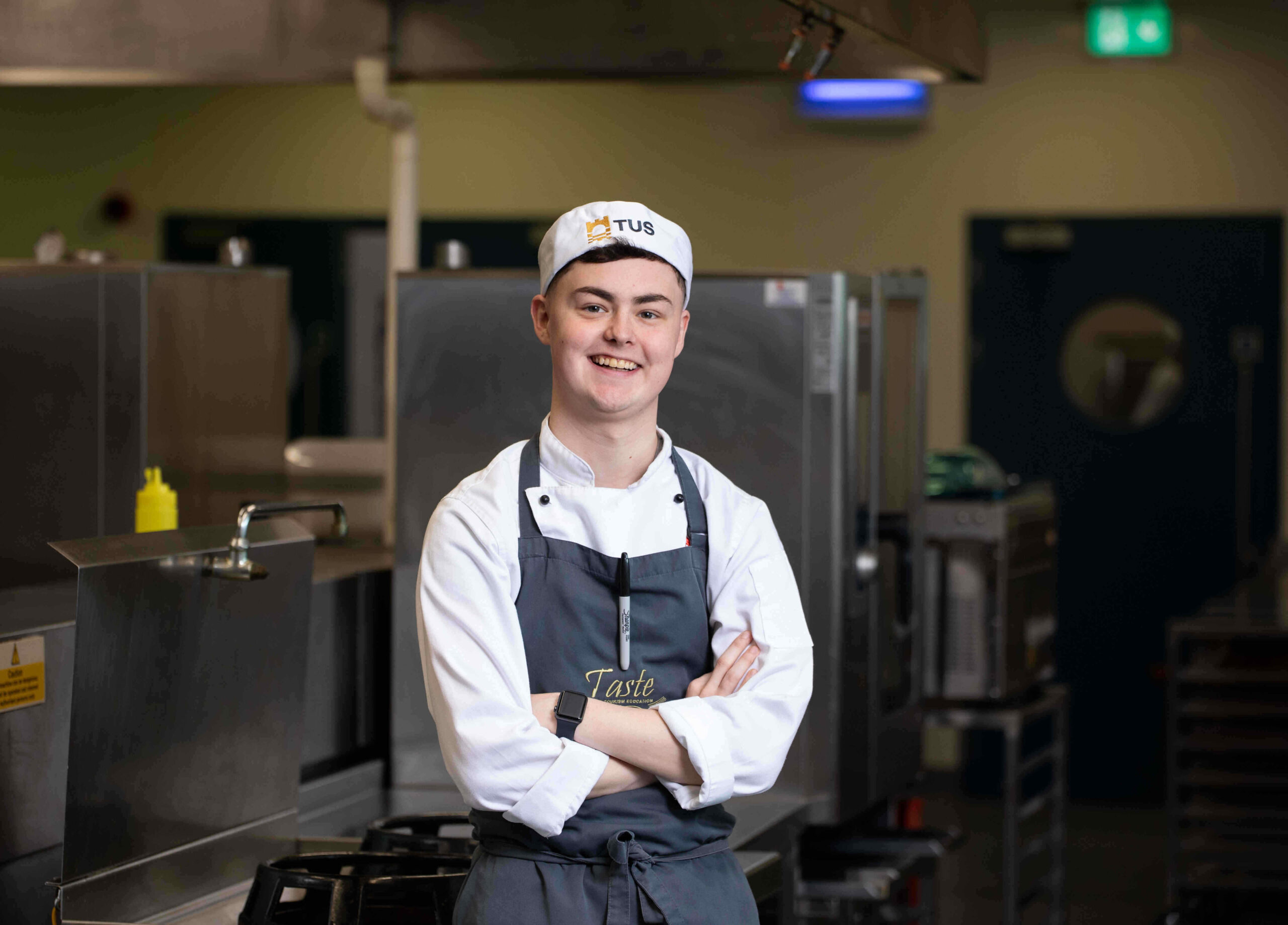 Jack Rice, TUS 2nd Year Culinary Arts Student, TUS Moylish who achieved a silver Medal at World Skills Ireland (WSI) Cookery Competition. Picture: Alan Place