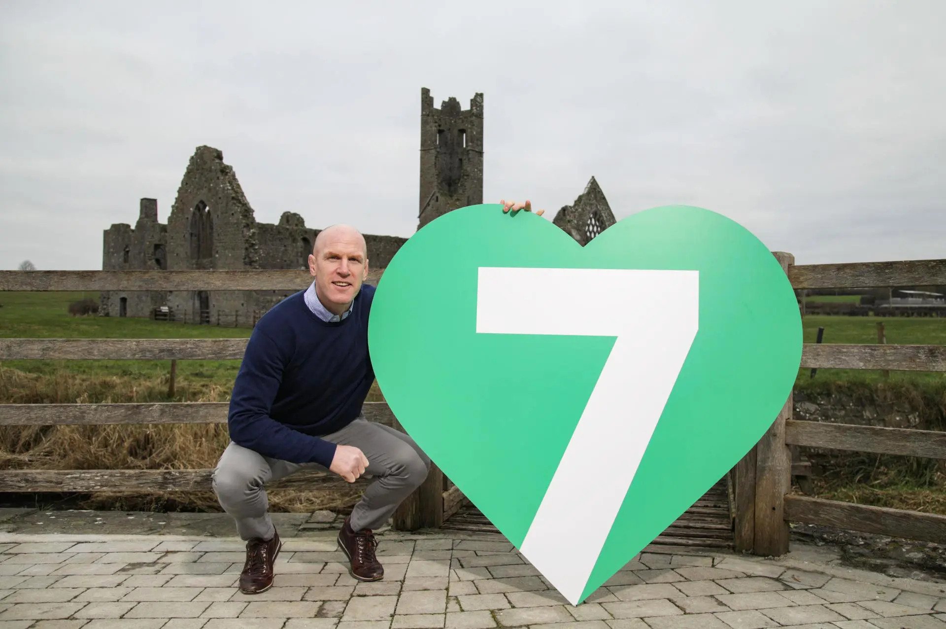 Team Limerick CleanUp 7 - Project Ambassador Paul O'Connell at the launch of the seventh Team Limerick Clean-Up which will take place on Good Friday.