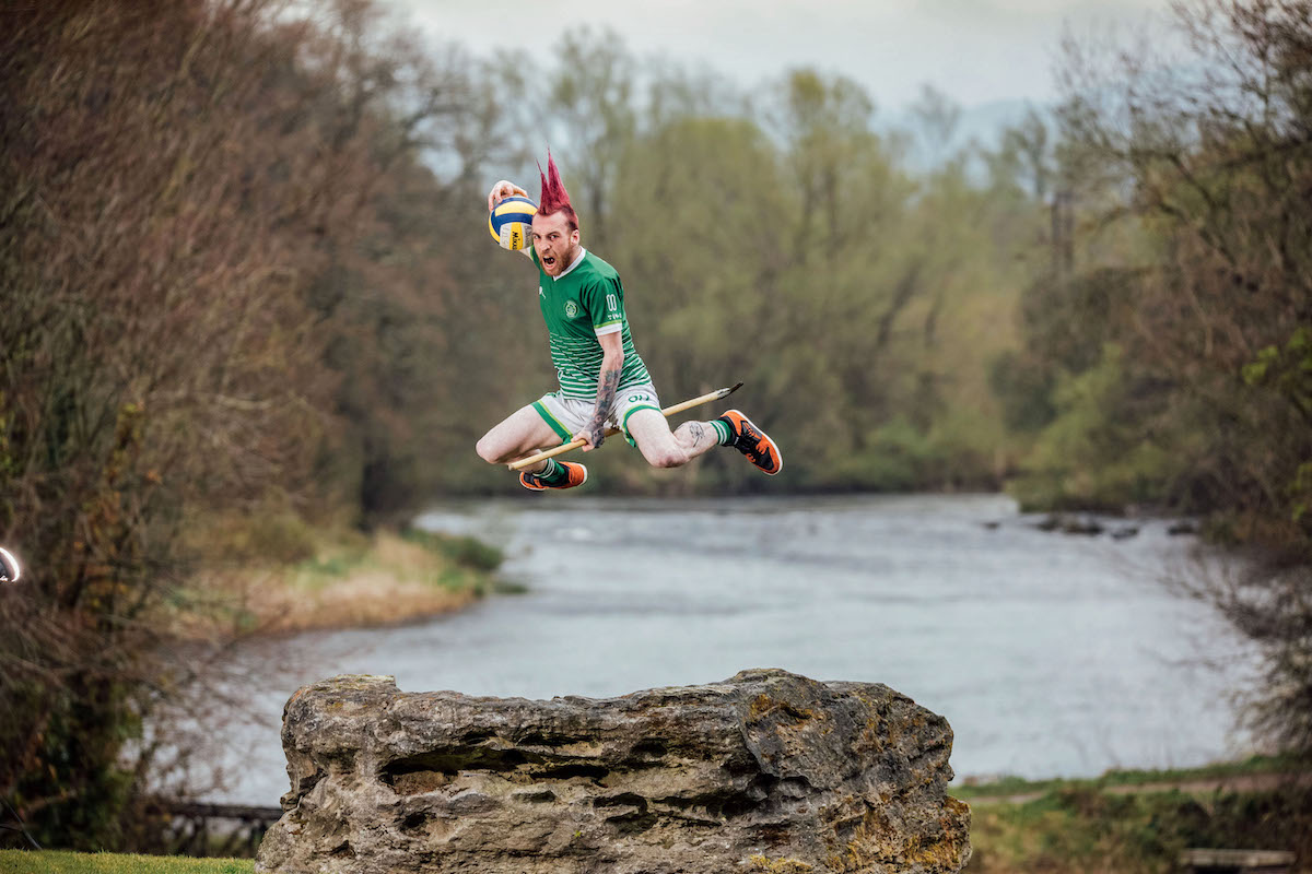 Quidditch Ireland - Irish Quidditch National Team player Philip Moore pictured today at the Announcement of details for the European Quidditch Cup and the International Quidditch Association European Games taking place in University of Limerick (UL), Limerick this summer. Picture: Brian Arthur