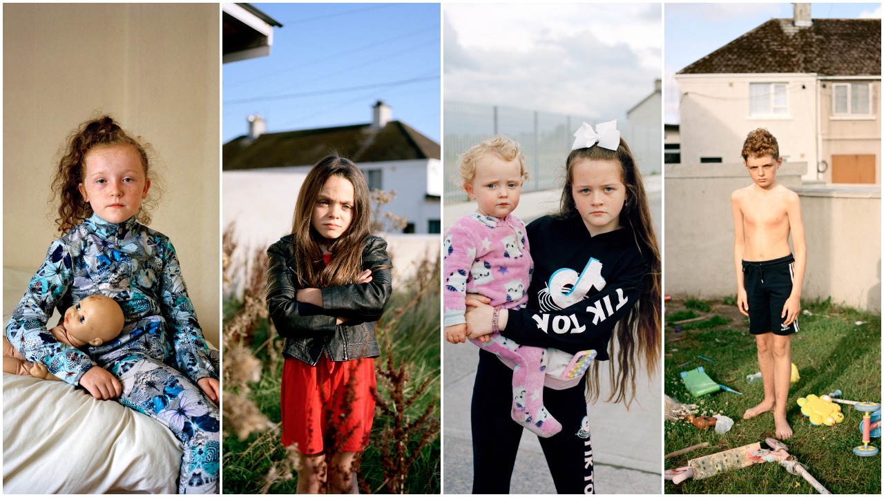 Youth of the Island exhibition pictured above will feature the Portrait of Eva, 2020, Portrait of Moya, 2020, Shauna with her cousin, 2021 and Jaden in his front yard, 2021. Pictures: Tamara Eckhardt