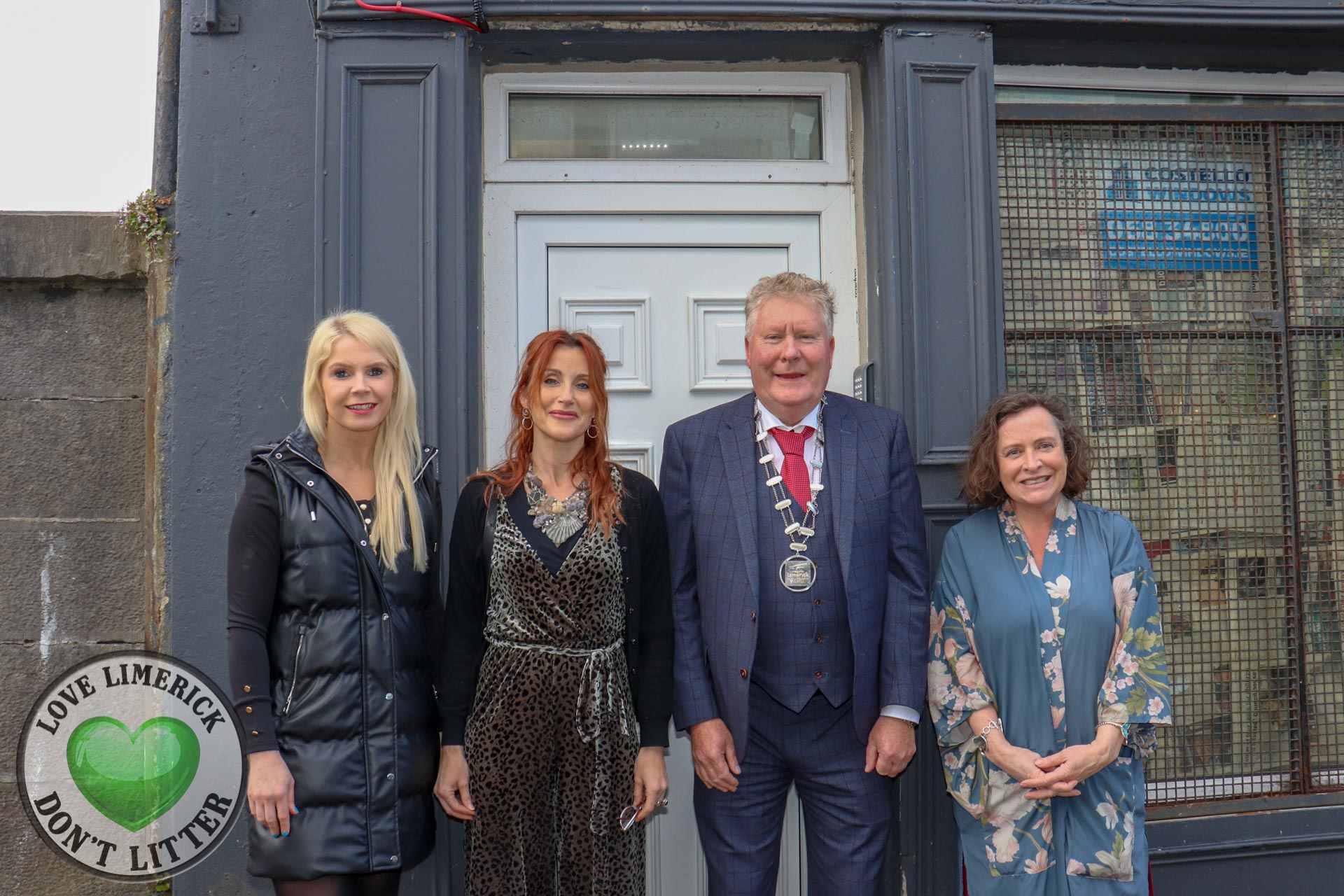 The Wellbeing Way - Lyndsey Davis, Saralee Cassidy, Deputy Mayor Tom Ruddle and Amanda Clifford at the launch of The Wellbeing Way. Photo by Ava O'Donoghue/ilovelimerick.