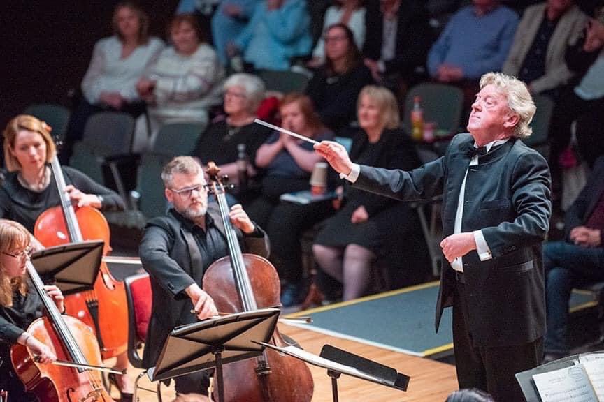 Limerick School of Music 60 years celebration - Principal David O'Connell on the podium of University Concert Hall for the event pictured above