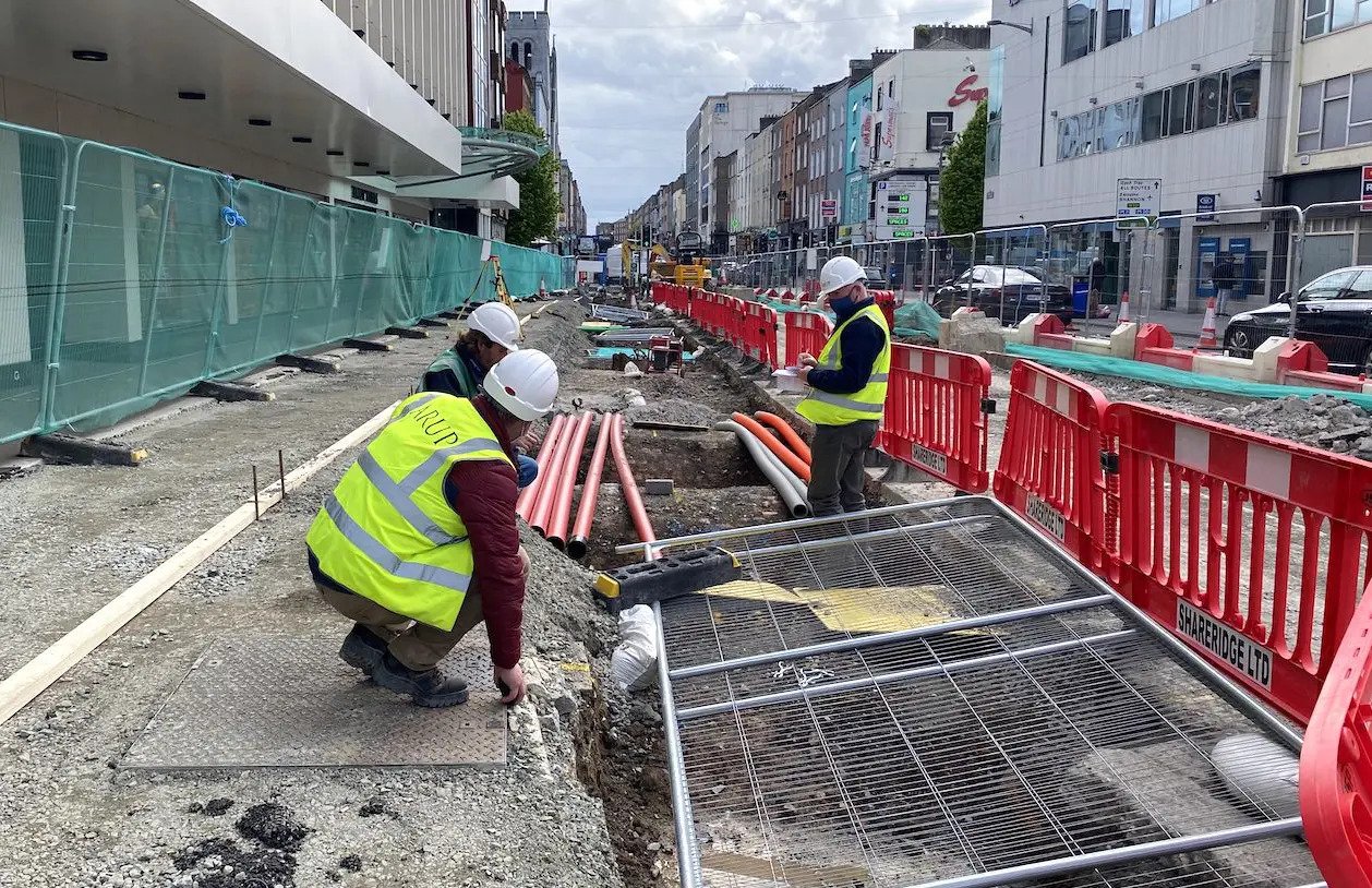 O Connell Street works - original phasing of works designed to minimise disruption and facilitate maximum trading, have been thrown out the window and project delivery is chaotic.