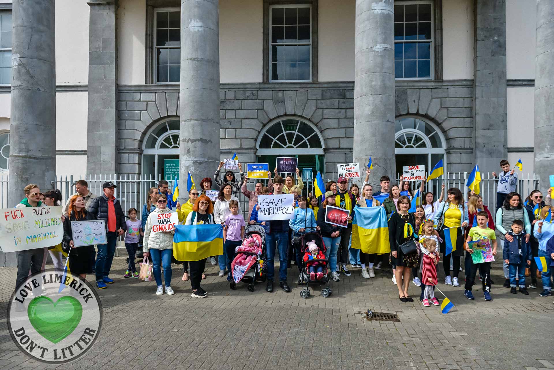 759 Limerick based Ukrainian refugees are now living in the city and county according to the local authority. Picture: Olena Oleksienko/ilovelimerick.