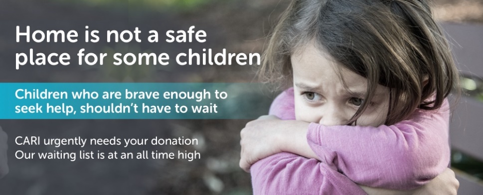 CARI Funding Appeal - CARI (Children At Risk In Ireland) provides child-centred specialised therapy to those affected by child sexual abuse