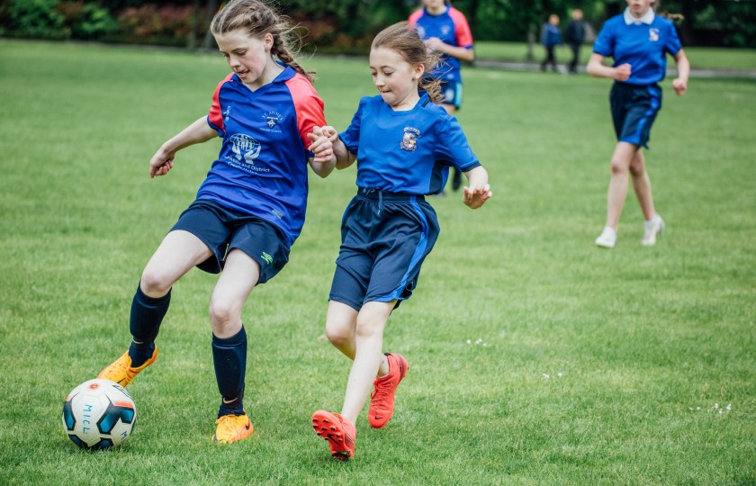 League of Legends - Action from the girls' final between St Anne's Girls Primary School and Le Chéile.