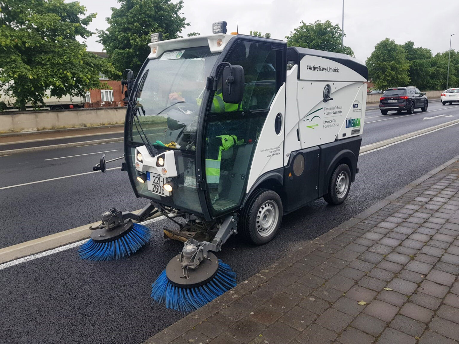 Limerick cycle lane sweepers