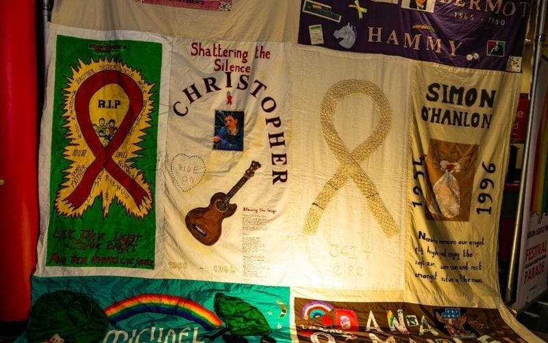 Irish Names Quilt Exhibition takes place at the Limerick Gallery of Art from Monday, July 4th until Sunday, July 17th as part of Limerick Pride 2022.