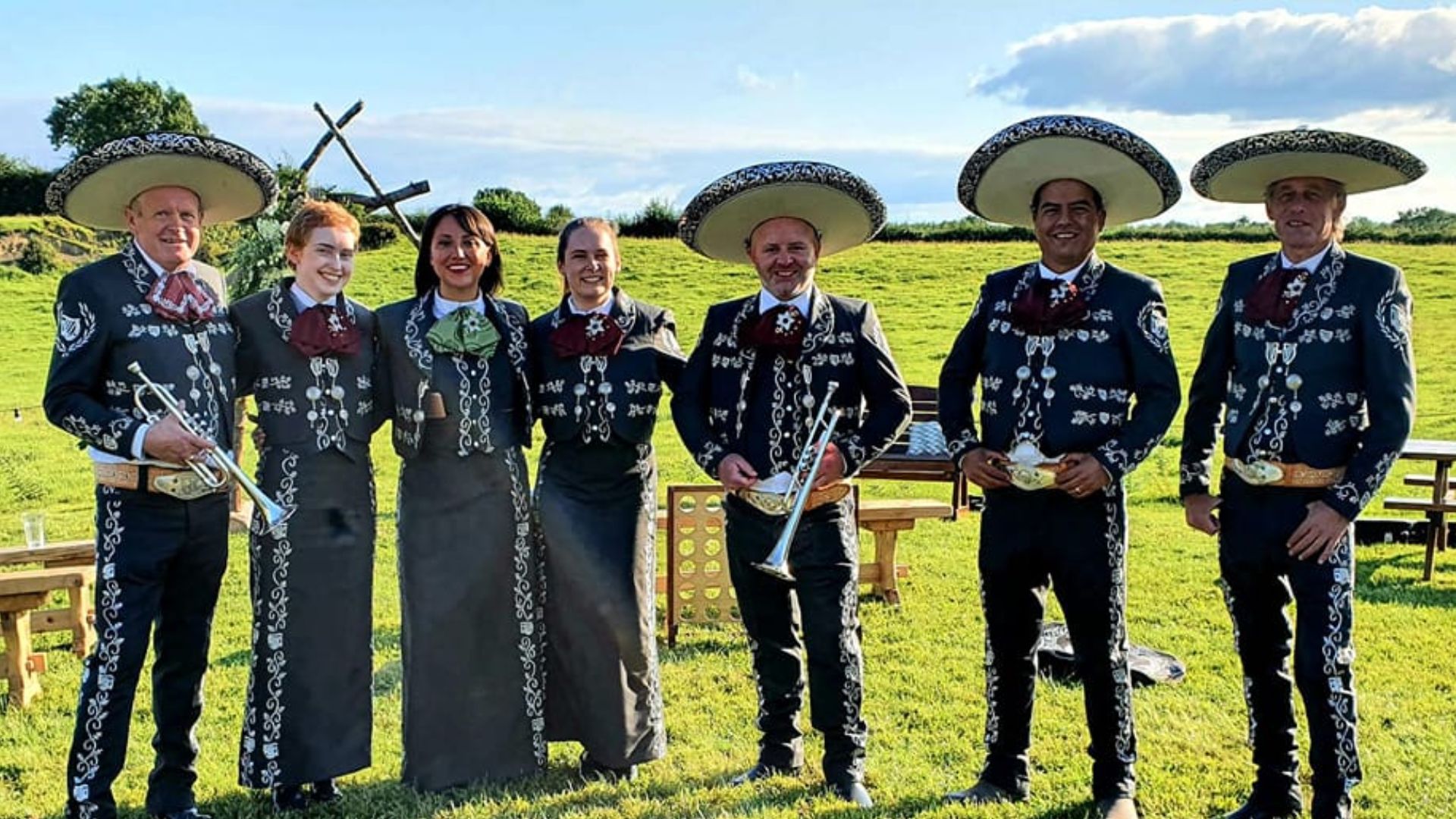 Irish Soldiers of Mexico - Pictured are the Mariachi San Patricio, the only Mexican/Irish mariachi band based in Dublin since 2011 who will be performing on the day