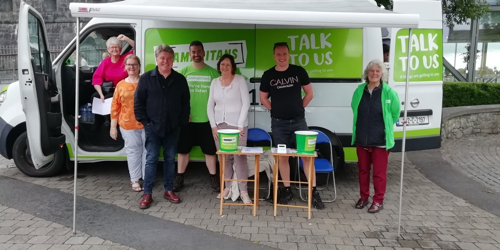 There was an incredible turnout for the event, with many locals and spectators joining the Samaritans on their charity stroll, including ambassador Pat Shortt.