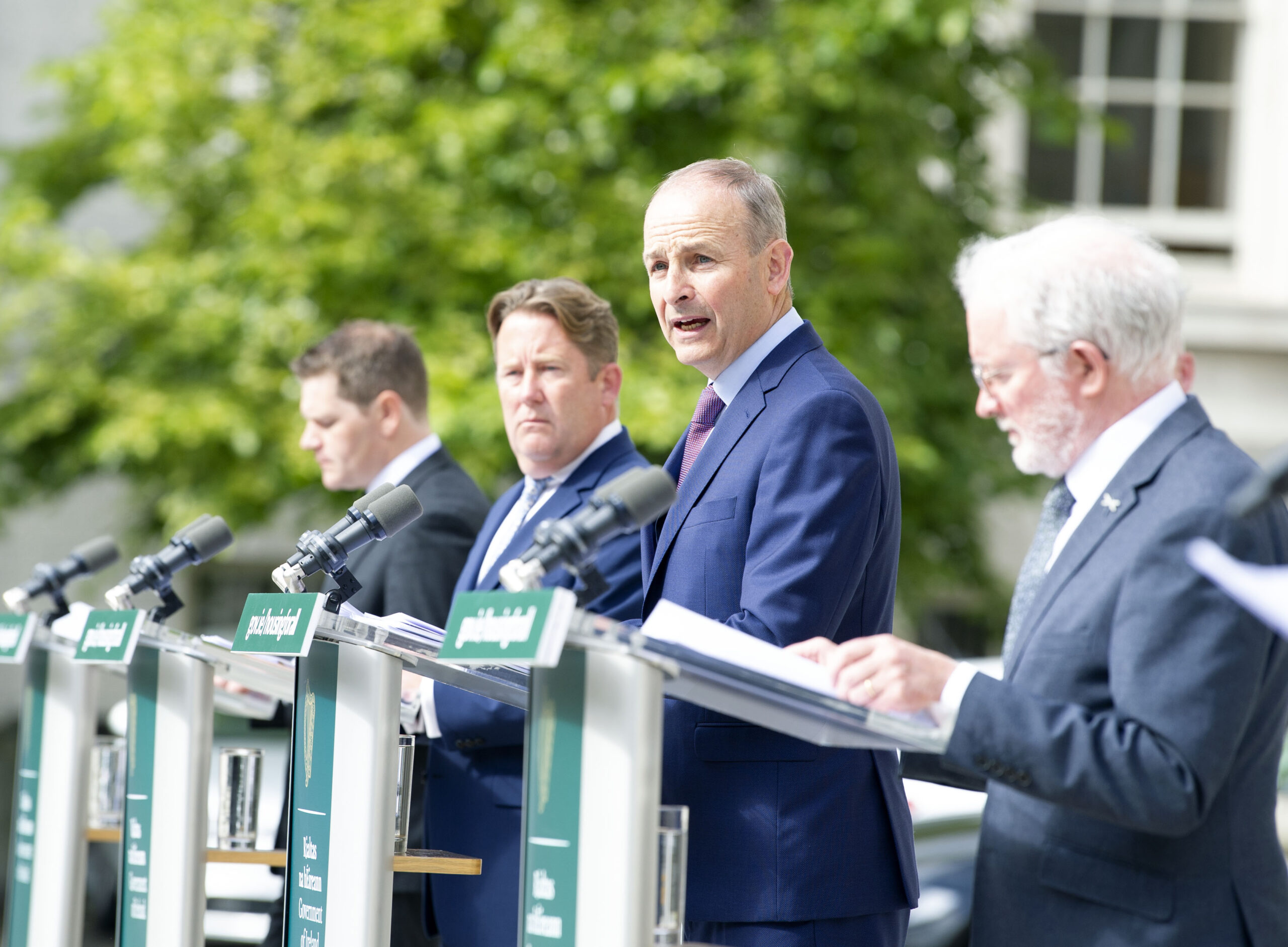 Croi Conaithe - Taoiseach Micheál Martin said the aim of the towns fund is to 'strengthen and diversify rural towns and villages to be a focus for local housing and employment growth'.