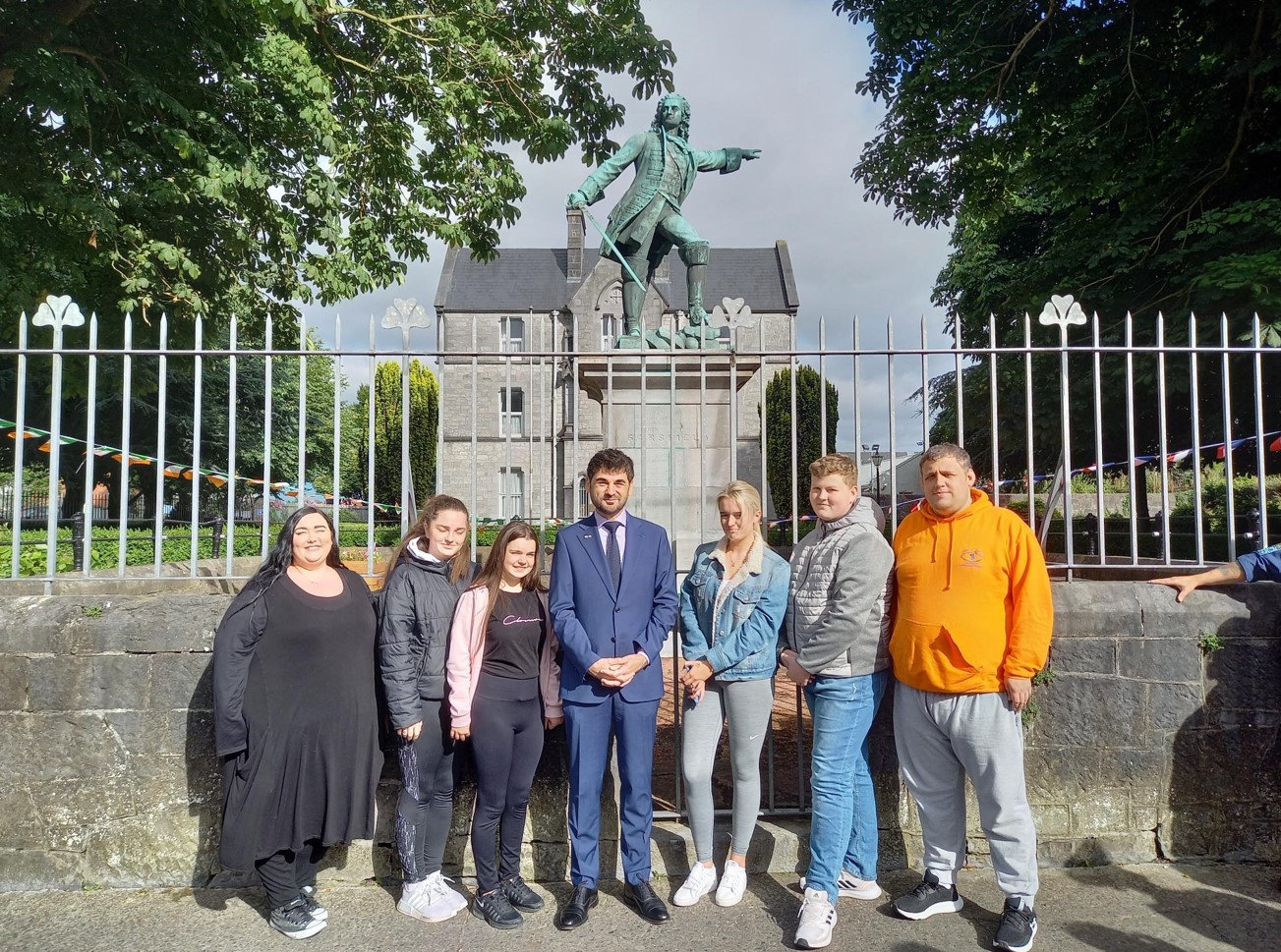 Garryowen Youth Committee - Dr. Loic Guyon, Honary Counsel of France with the Garryowen Youth Committee.