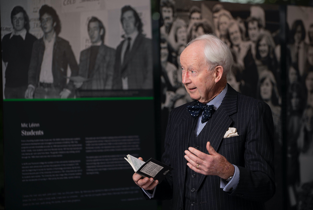 Founding president Dr Ed Walsh presents ‘vital archive’ of papers to University of Limerick (1)