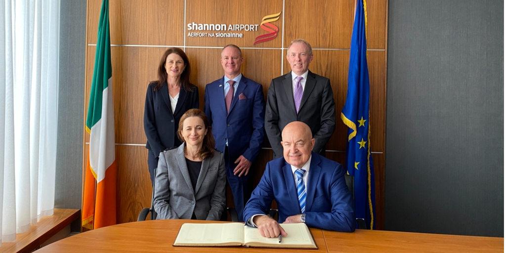 COVER Slovenian Ambassador meets with The Shannon Airport Group