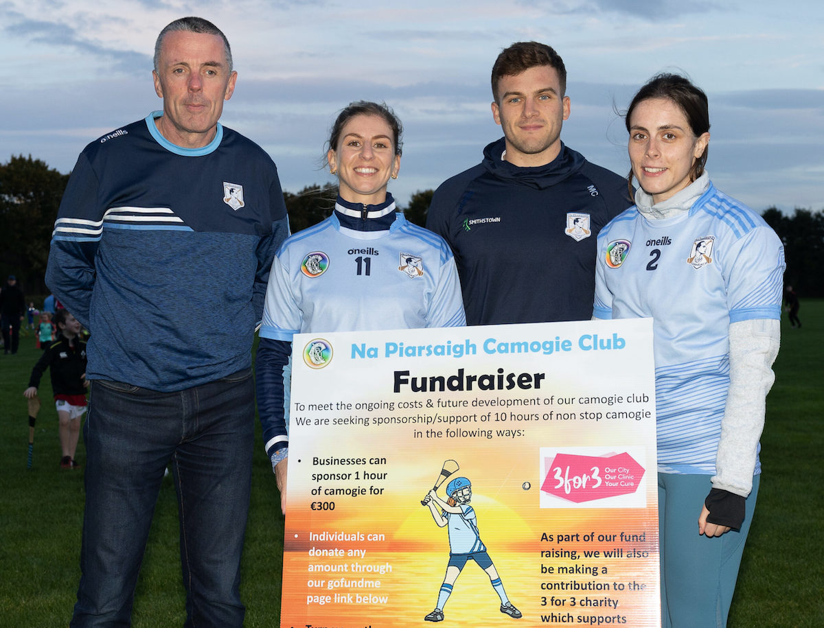Camogathon to raise funds for ongoing development of Na Piarsaigh Camogie Club