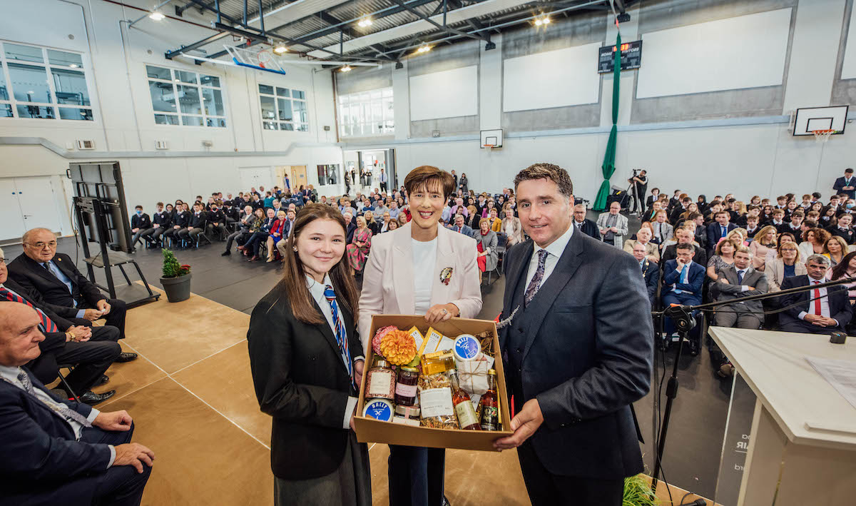 Colaiste Chiarain Community College Campus in Croom officially opened