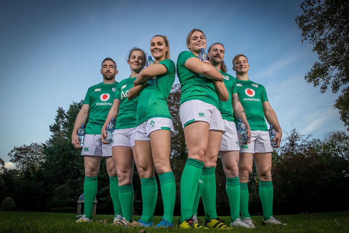 Ballygowan Irish Natural Mineral Water announces 4-year Ballygowan IRFU sponsorship 1