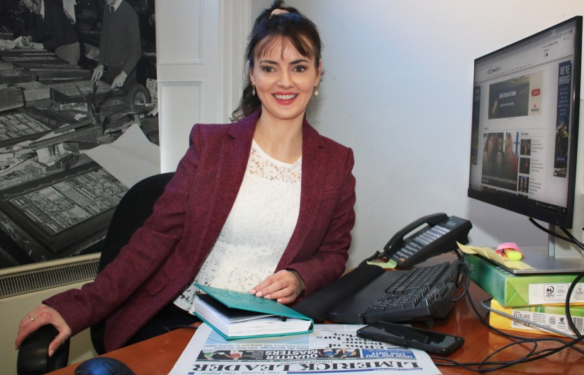 MIC Graduate Aine Fitzgerald appointed first female Editor of Limerick Leader