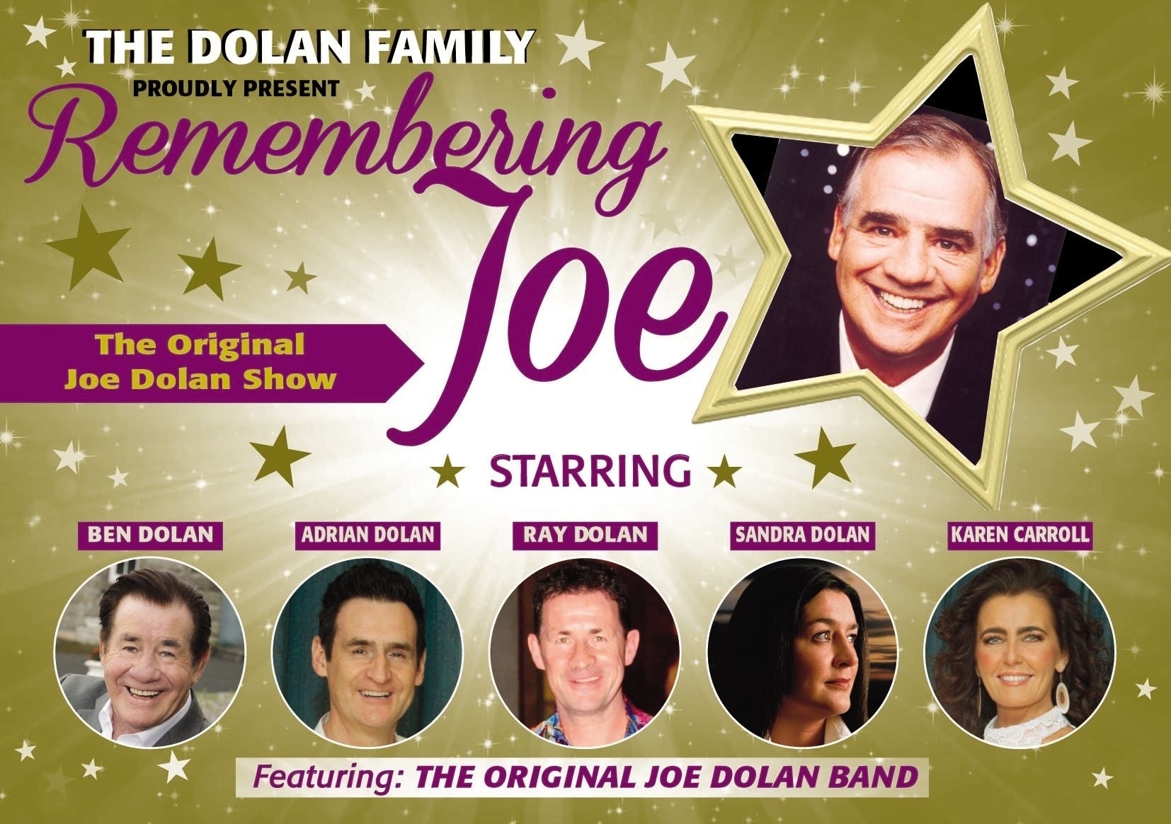 Remembering Joe - Joe Dolan Show 15th Anniversary Tour comes to UCH January 28, 2023