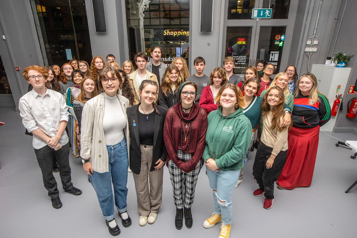 Comhairle na nÓg Gender Projects - Members of Limerick Comhairle na nÓg at the launch of their Gender Equality and LGTQIA+ Projects at Ormston House, Limerick. Picture: Ken Coleman.