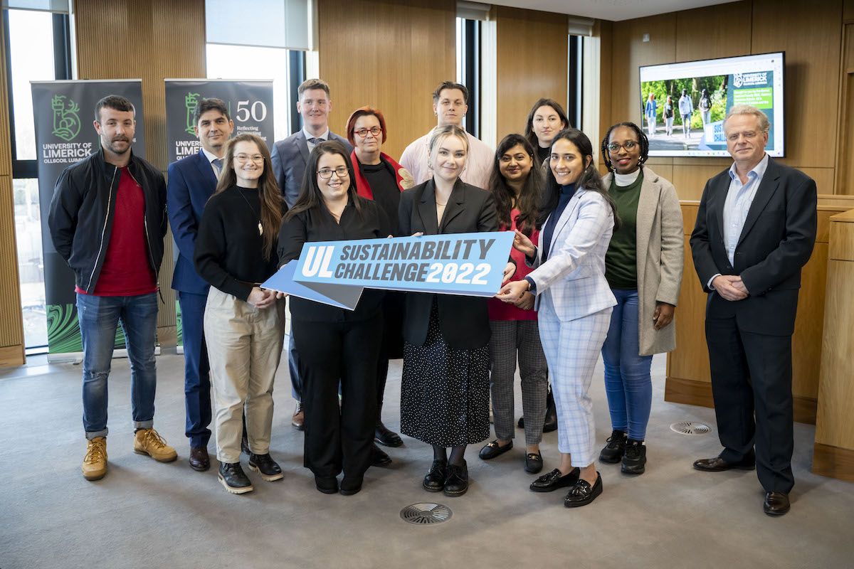 Finalists selected in University of Limerick Sustainability Challenge to receive €10,000