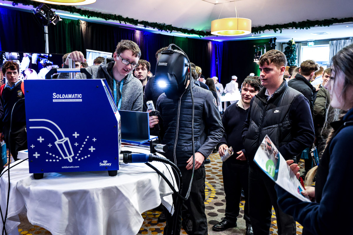 Thousands of second level students find inspiration at Apprenticeship Careers Showcase 2022