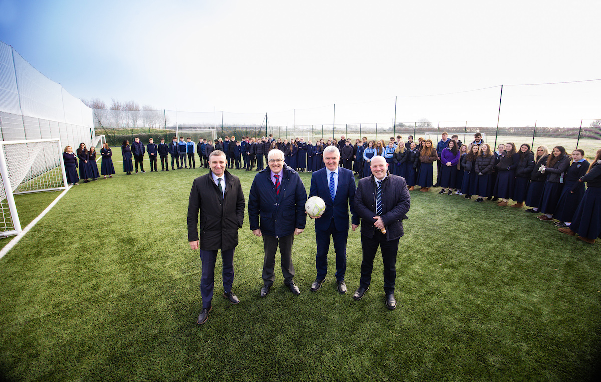 New Astroturf Pitch at Coláiste Mhuire Askeaton Enhances Facilities at School