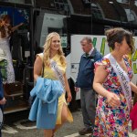 On Saturday, April 15, 2023, the Limerick Rose of Tralee Centre brought all Limerick Rose applicants to a number of local businesses and charities throughout Limerick. The entrants met with local people and businesses to talk about the upcoming festival and show off their style. Picture:  Olena Oleksienko/ilovelimerick