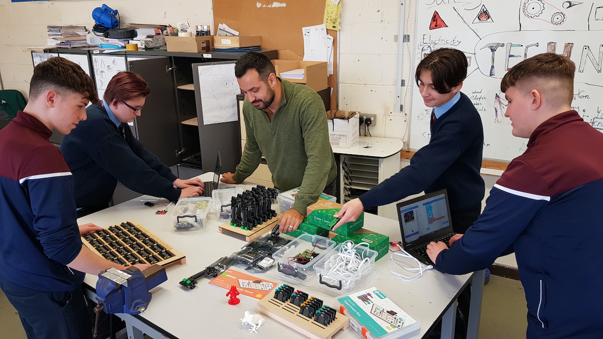 Coláiste Mhichíl Robotics Club allows students to build robots to take on real world challenges
