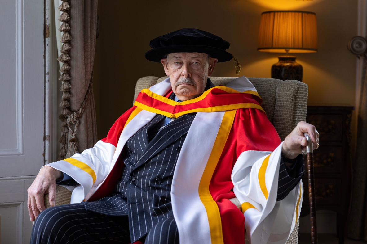 Dr Anthony Malcomson honoured at UL for lifetime dedicated to preserving Irish history