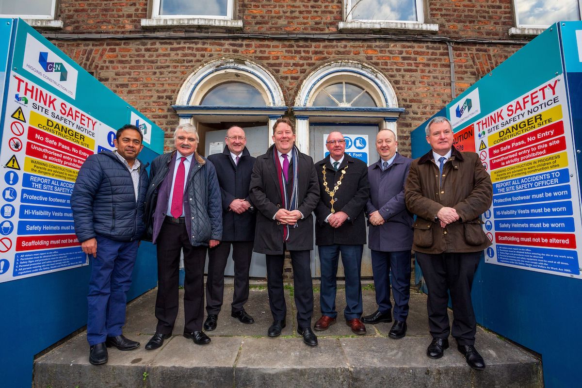 Minister for Housing launches construction work on Peter McVerry Trust regeneration project in Limerick in the heart of Georgian Limerick