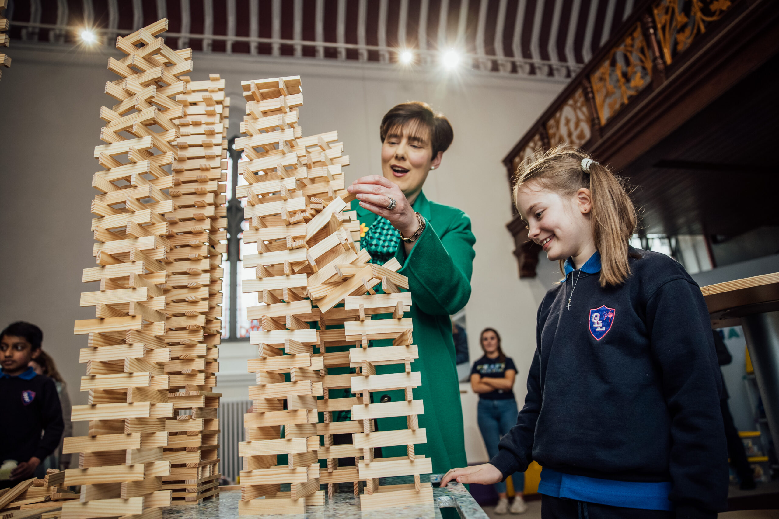 pictured at the launch of the official opening of the CRAFT Maker Space, Limerick’s latest dynamic and interactive public exhibition and interactive workshop space, based at Mary Immaculate College (MIC). The CRAFT Maker Space, housed in the recently renovated Newman Hall, MIC is the first of its kind in the mid-west region of Ireland and aims to inspire the public to connect with their inner Designer, Engineer, Scientist, Mathematician, Inventor, and Artist through a wide range of energetic and thrilling STEAM (Science, Technology, Engineering, Art and Maths) activities and workshops. These STEAM workshops are aimed at a wide range of audiences including schools, families, young people and adults, through accessible and inclusive opportunities to engage with STEM experiences that are fun, engaging and inspire curiosity. Pic. Brian Arthur