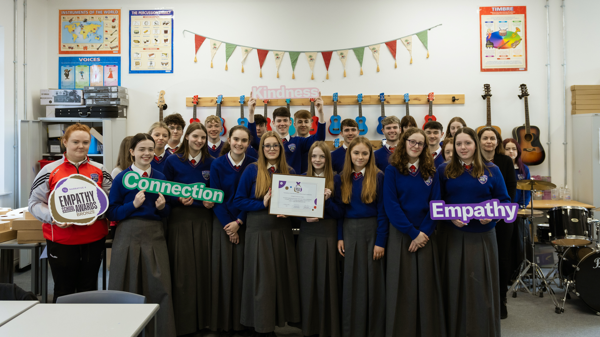 Limerick school wins Narrative 4 Bronze Empathy School Award