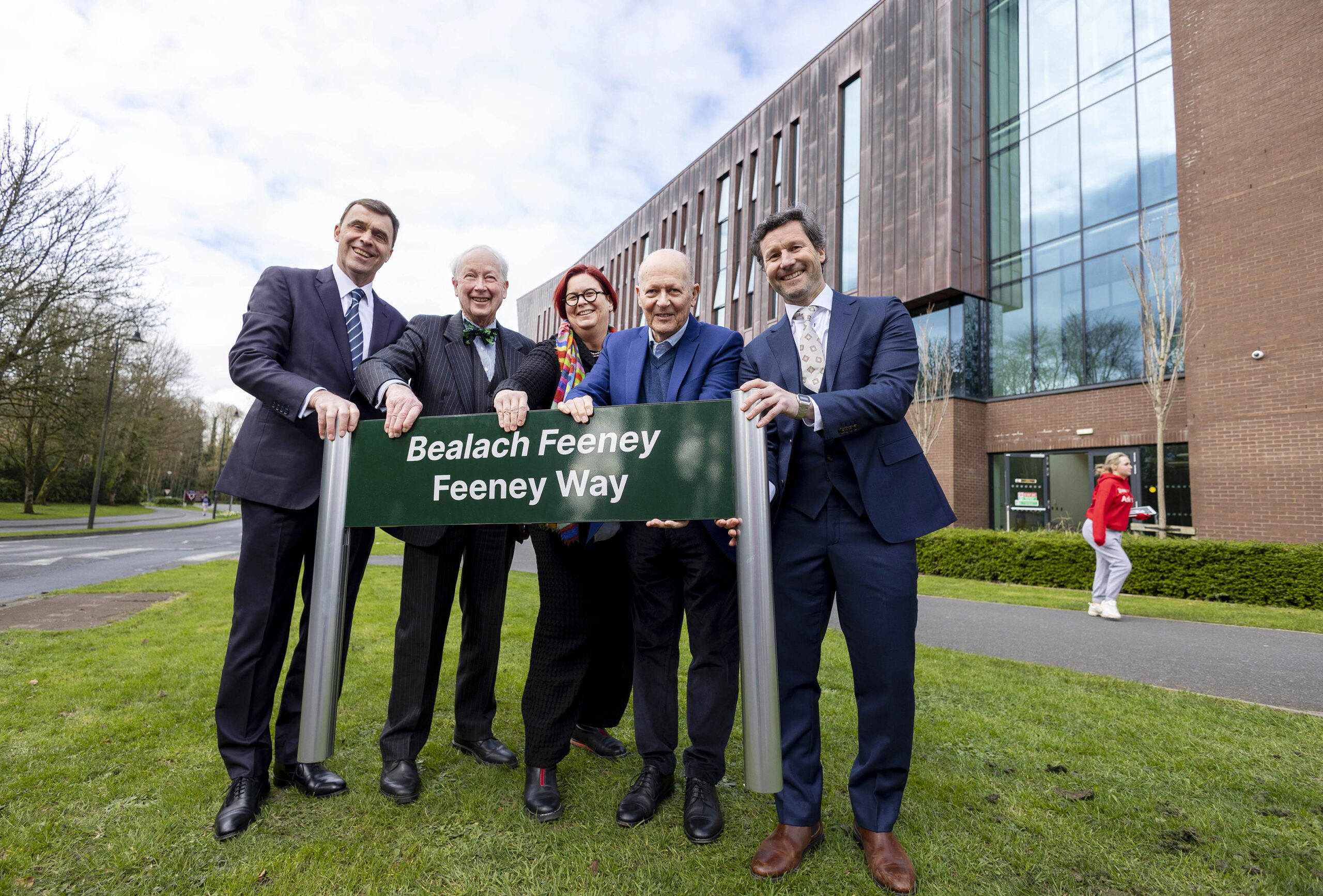 Feeney Way honours philantropist's impact at University of Limerick
