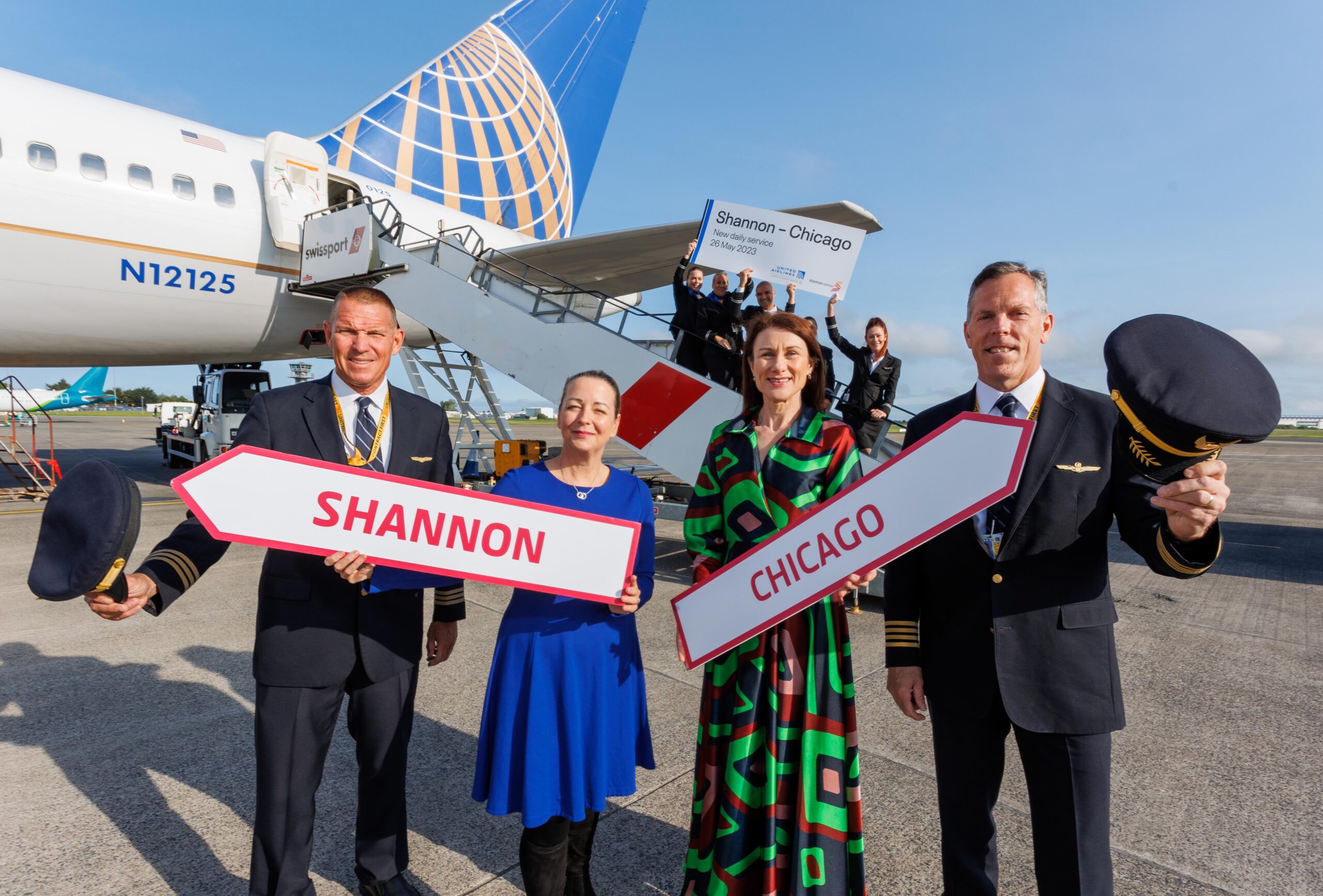 Shannon Airport’s new Chicago service takes off with United